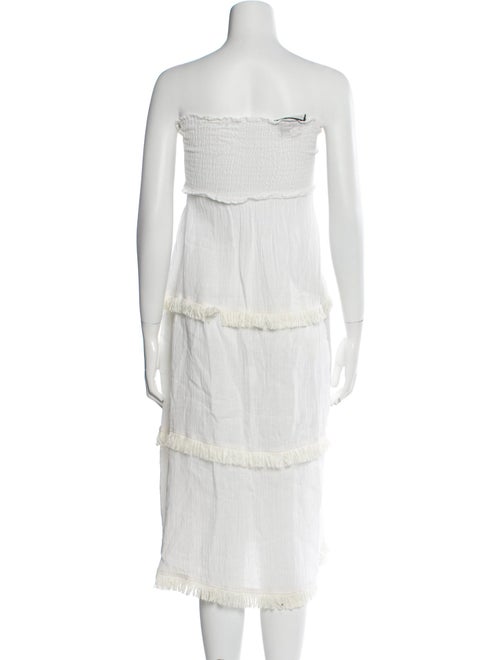Alexis Linen Knee-Length Dress