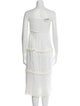 Alexis Linen Knee-Length Dress