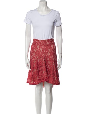 Alexis Lace Pattern Lace Cropped Top