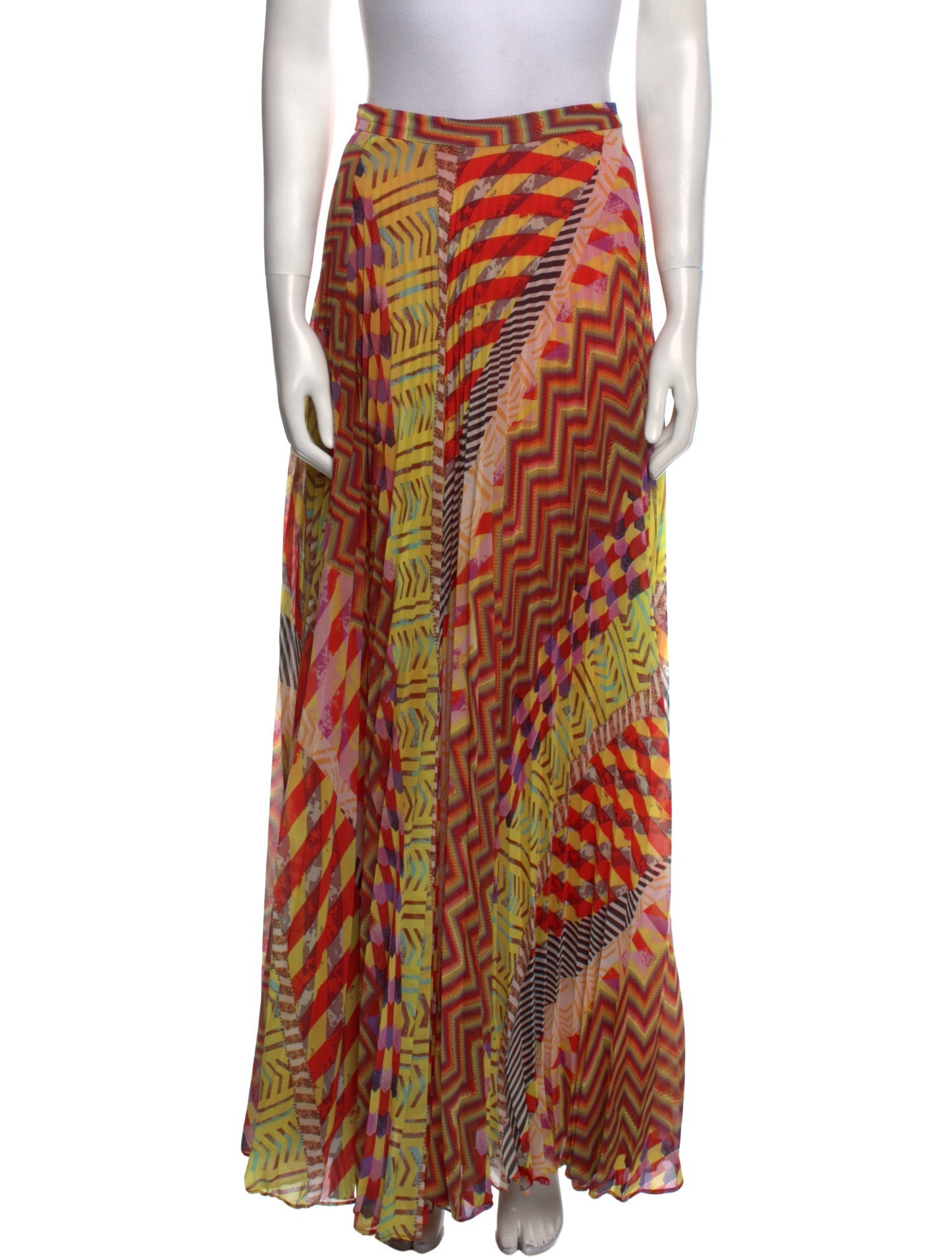 Alexis Silk Long Skirt