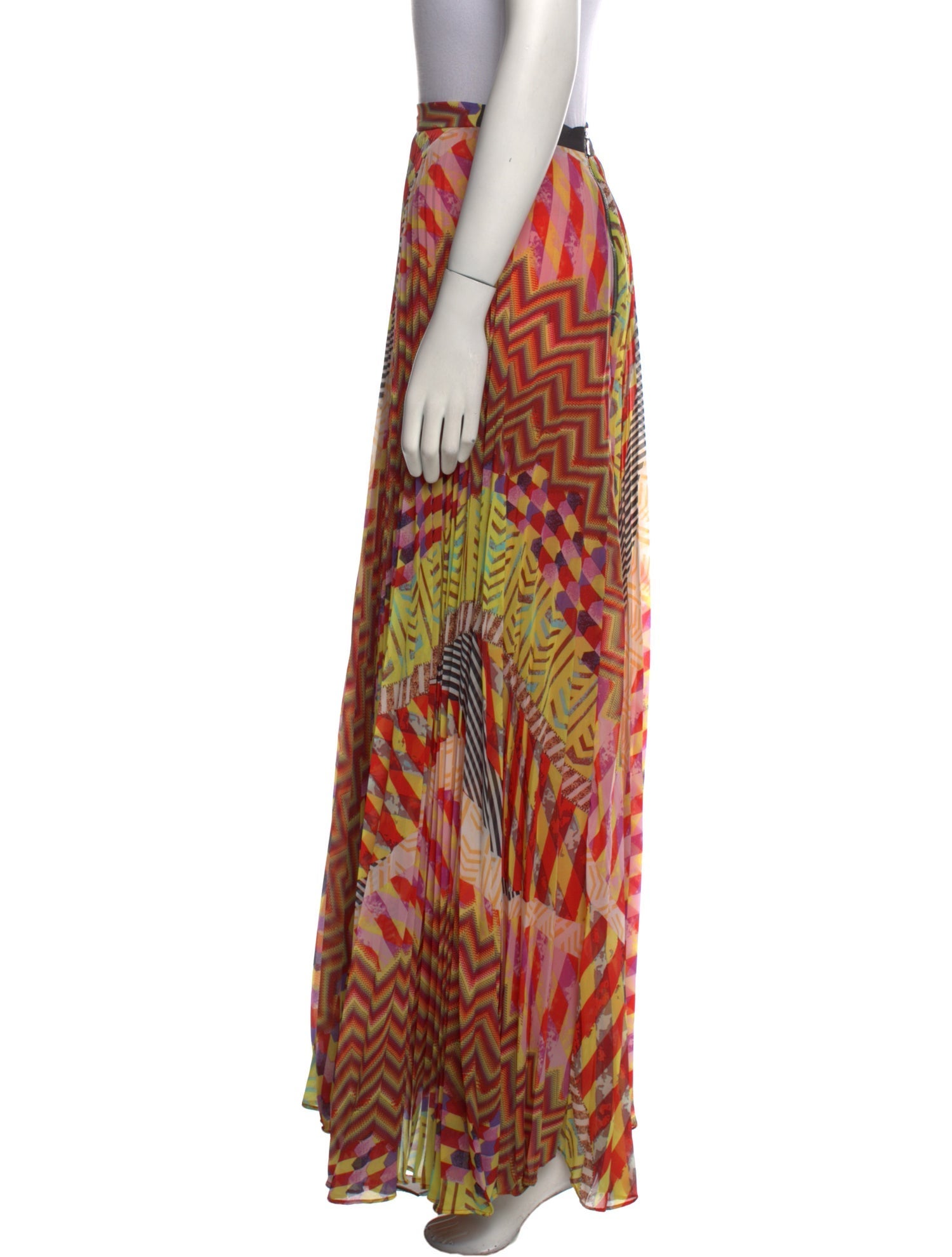 Alexis Silk Long Skirt