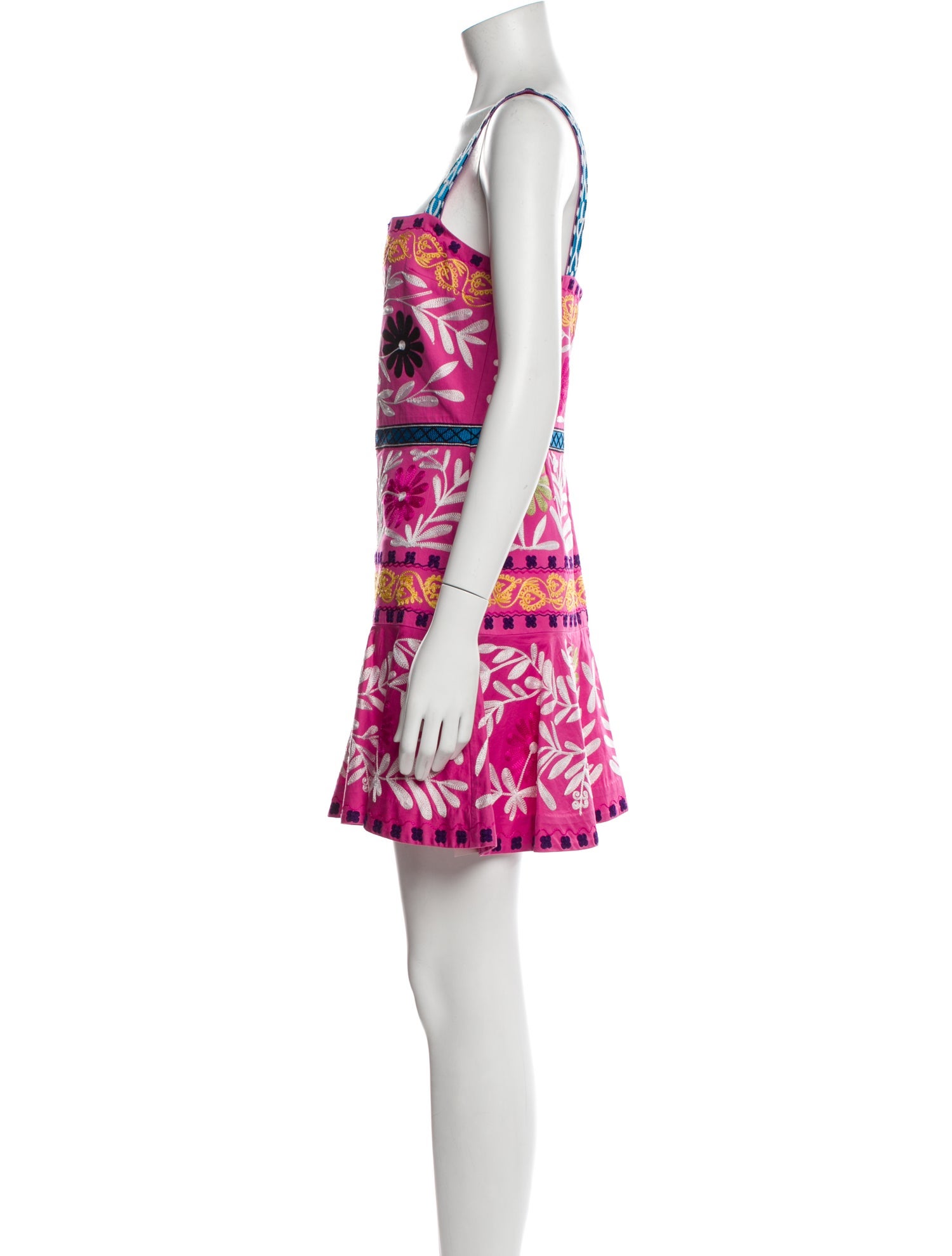 Alexis Floral Print Mini Dress