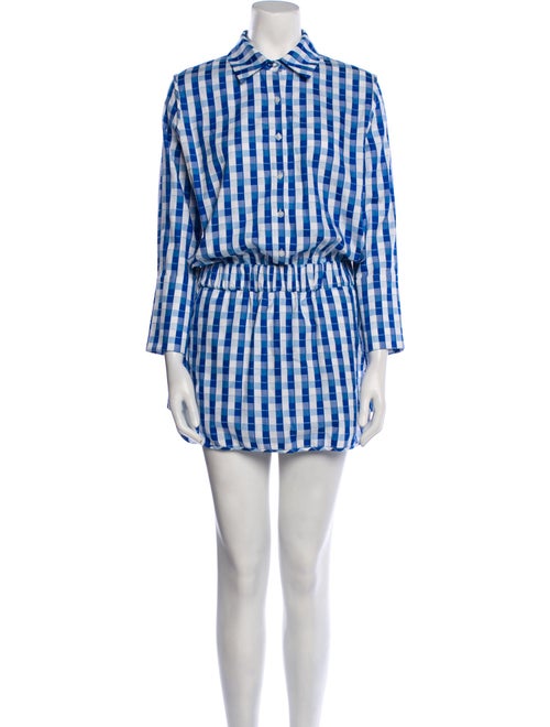 Alexis Plaid Print Romper