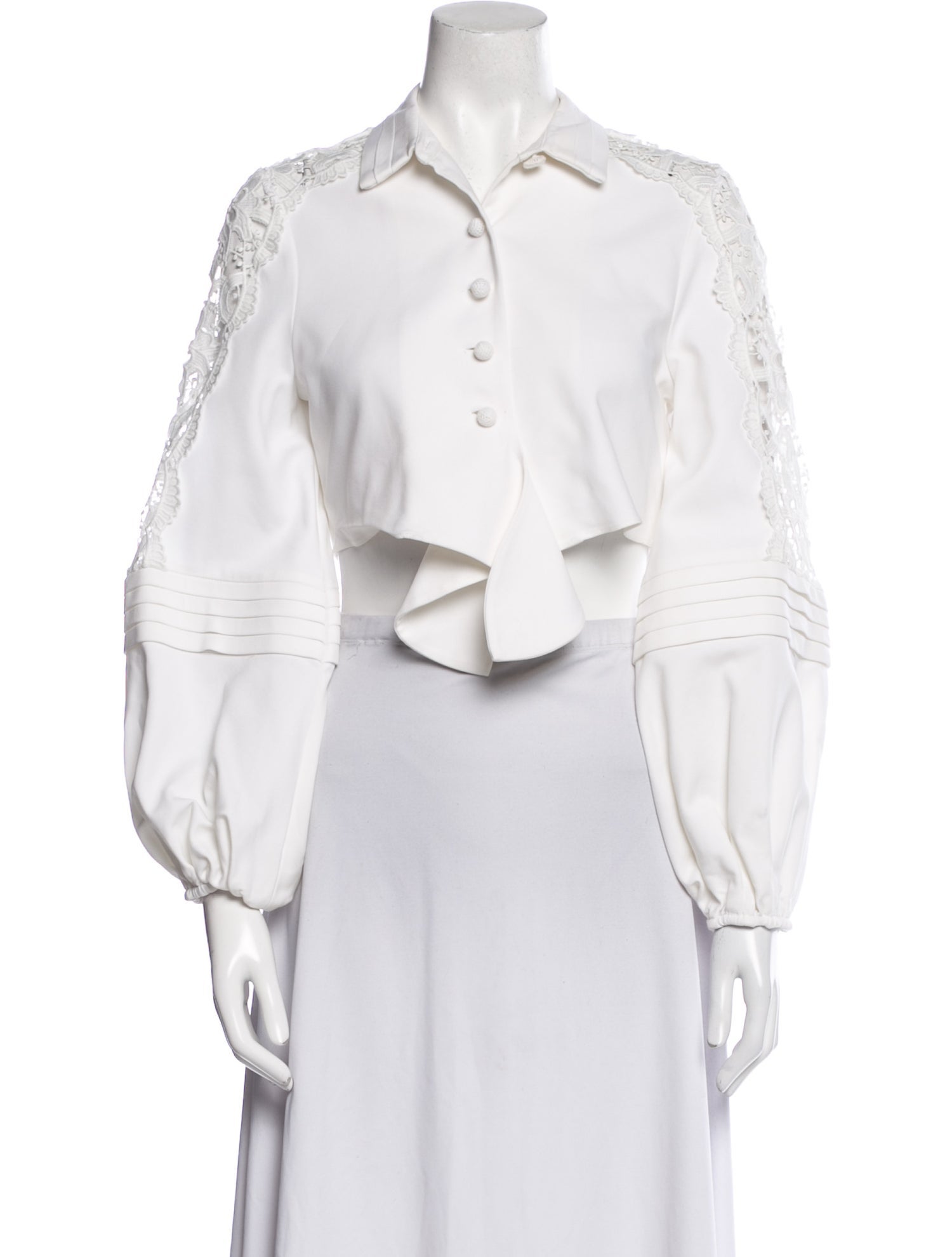 ALEXIA CROP TOP WOMEN WHITE main image 1
