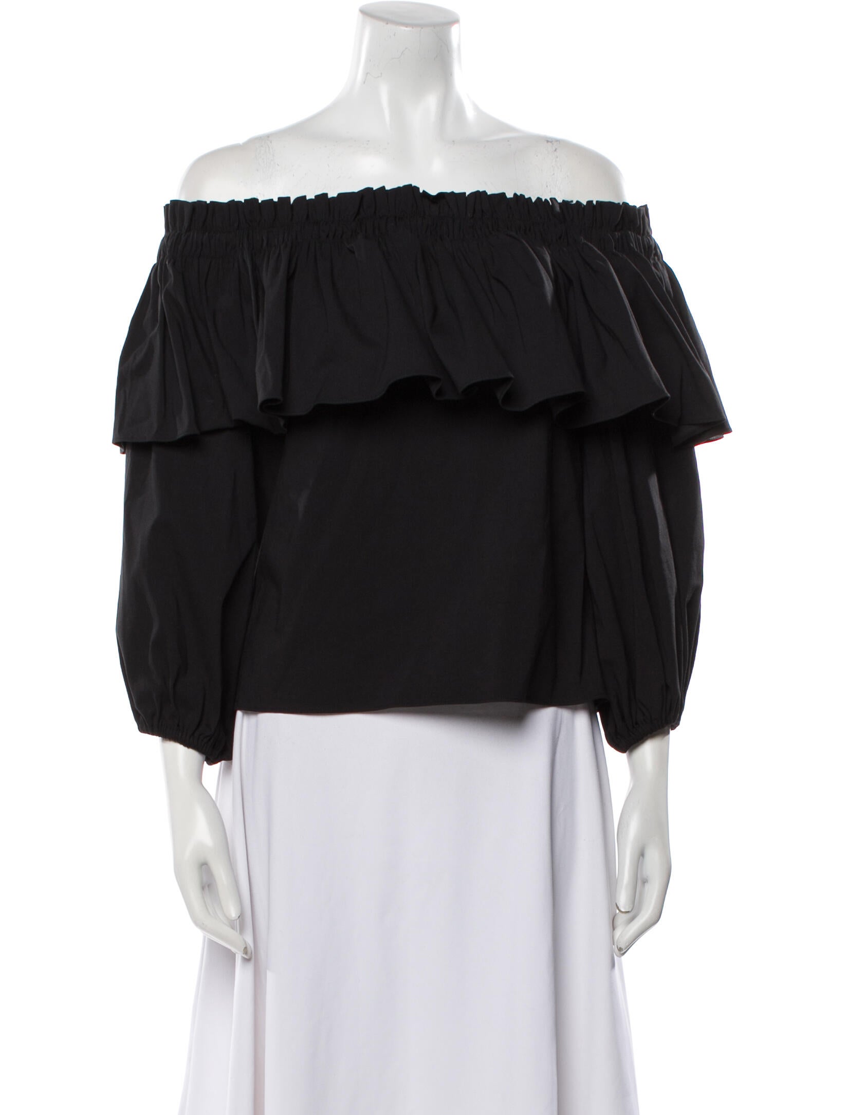 Alexis Off-The-Shoulder Three-Quarter Sleeve Blouse