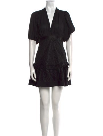 Alexis Dresses V-Neck Mini Dress XS