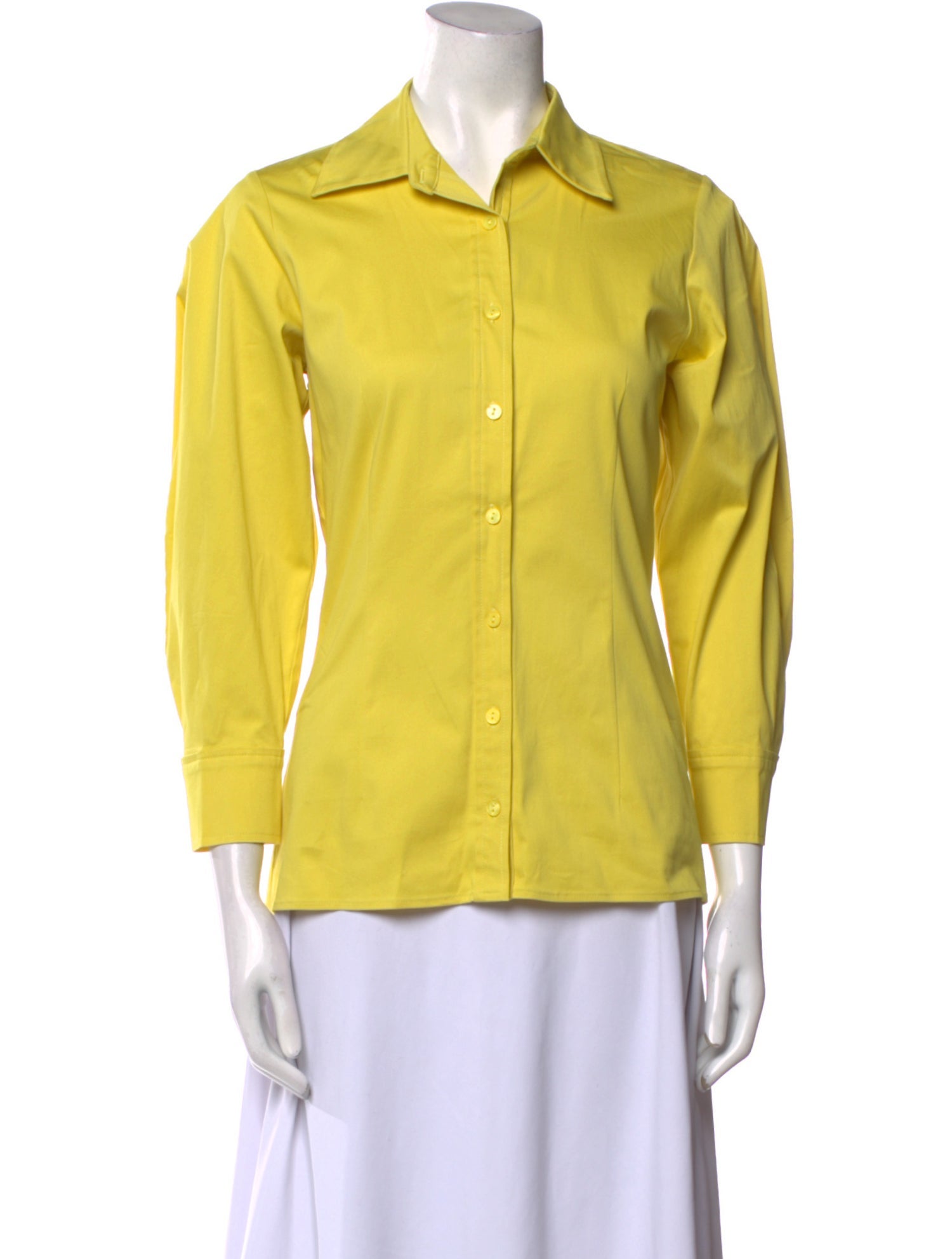 Alexis Three-Quarter Sleeve Button-Up Top w/ Tags