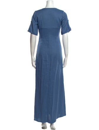 Alexis Linen Long Dress