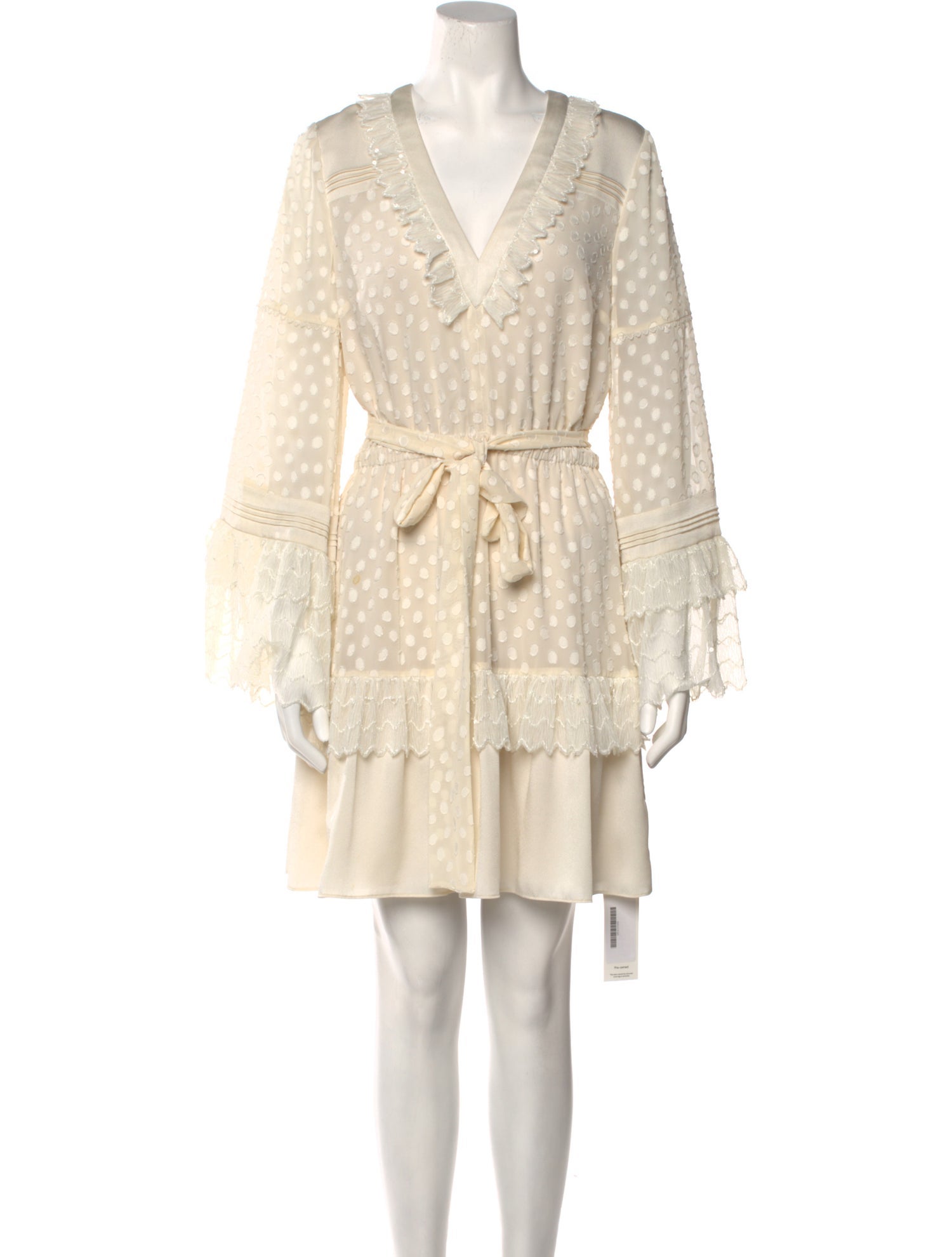 Alexis Polka Dot Print Mini Dress