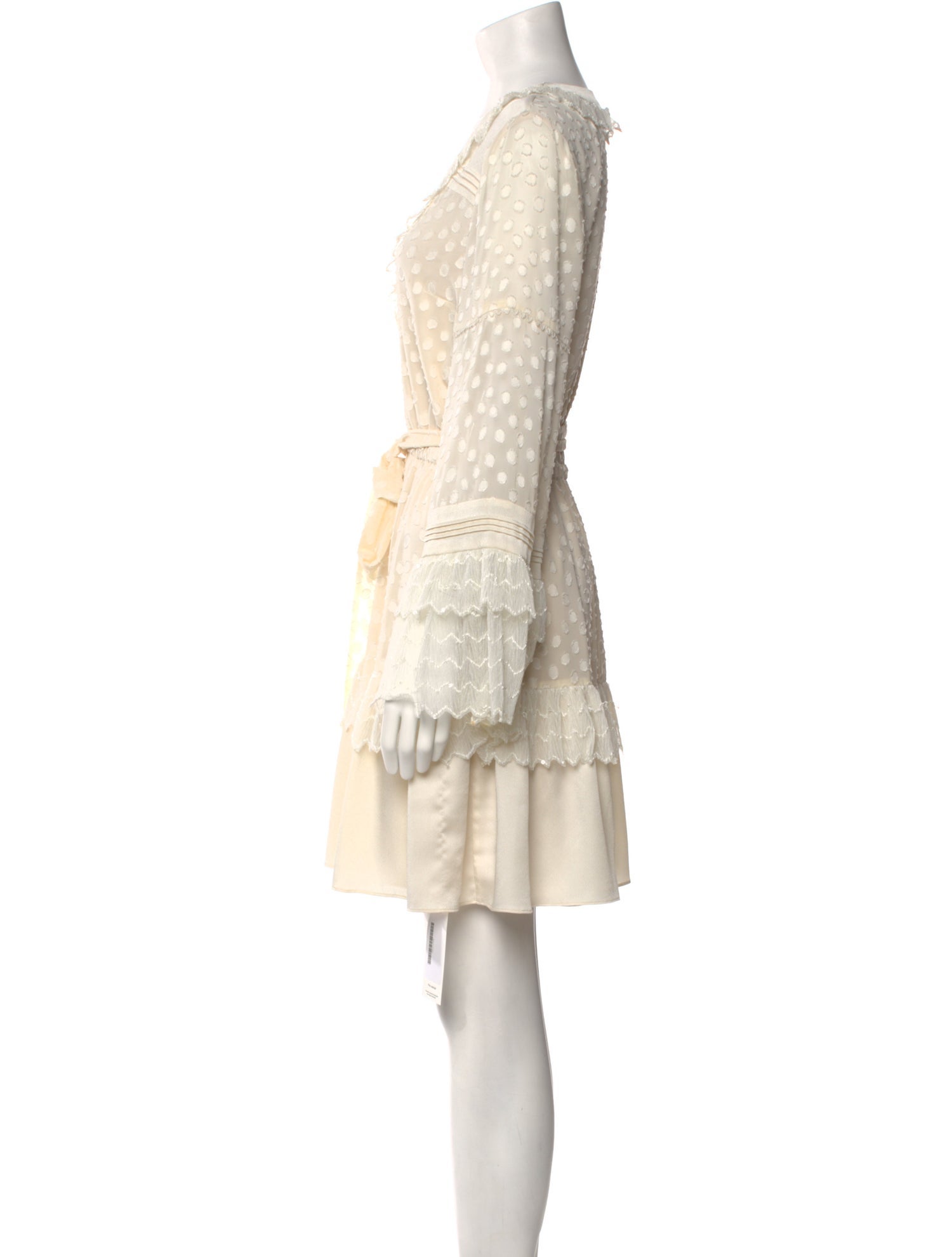 Alexis Polka Dot Print Mini Dress