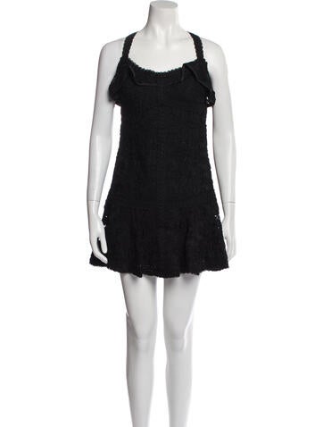 Alexis Dresses Scoop Neck Mini Dress M