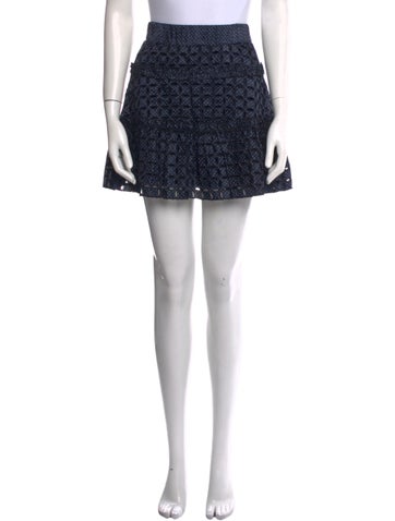 Alexis Skirts Printed Mini Skirt S