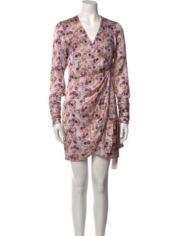 Alexis Dresses Floral Print Mini Dress M