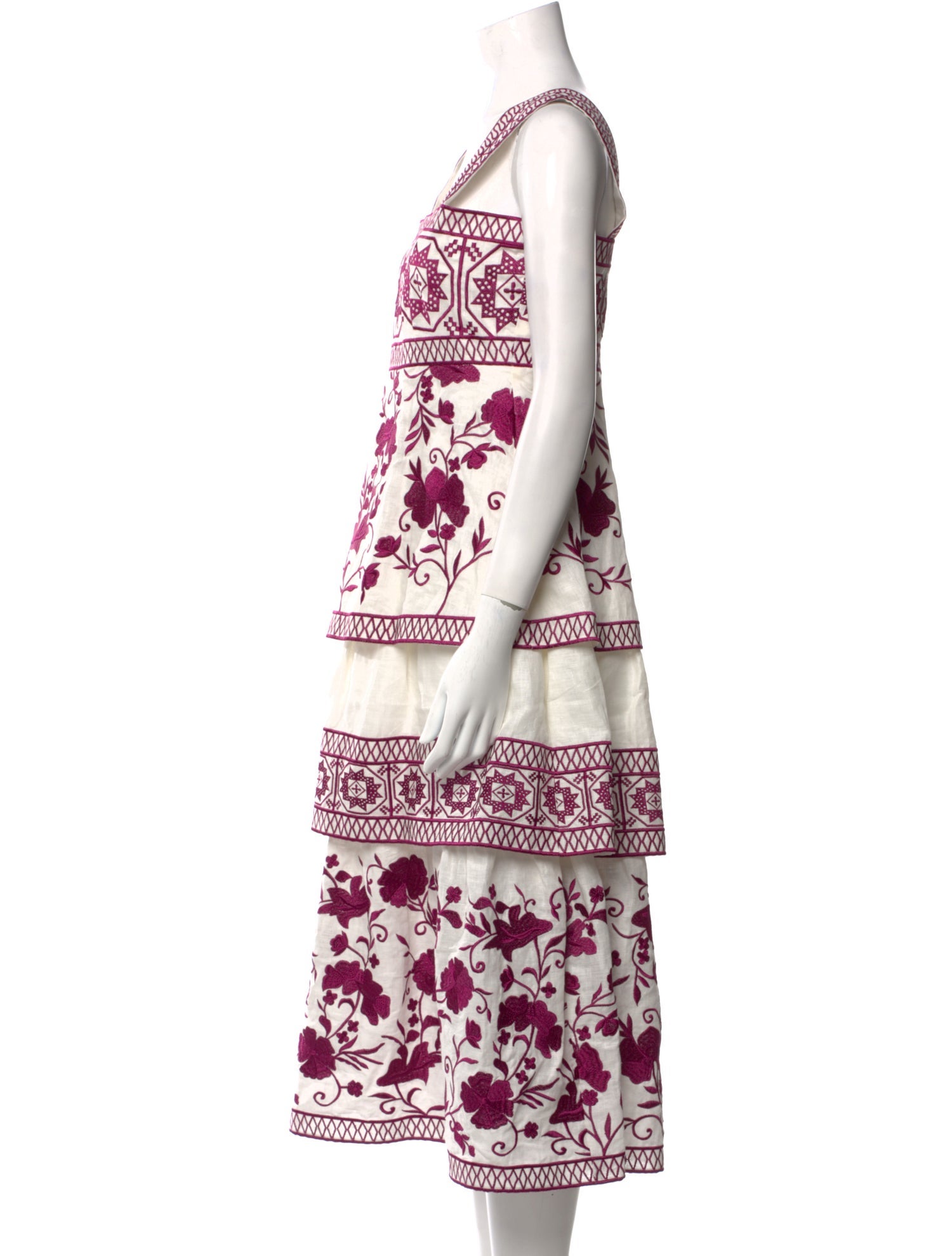 Alexis Linen Long Dress