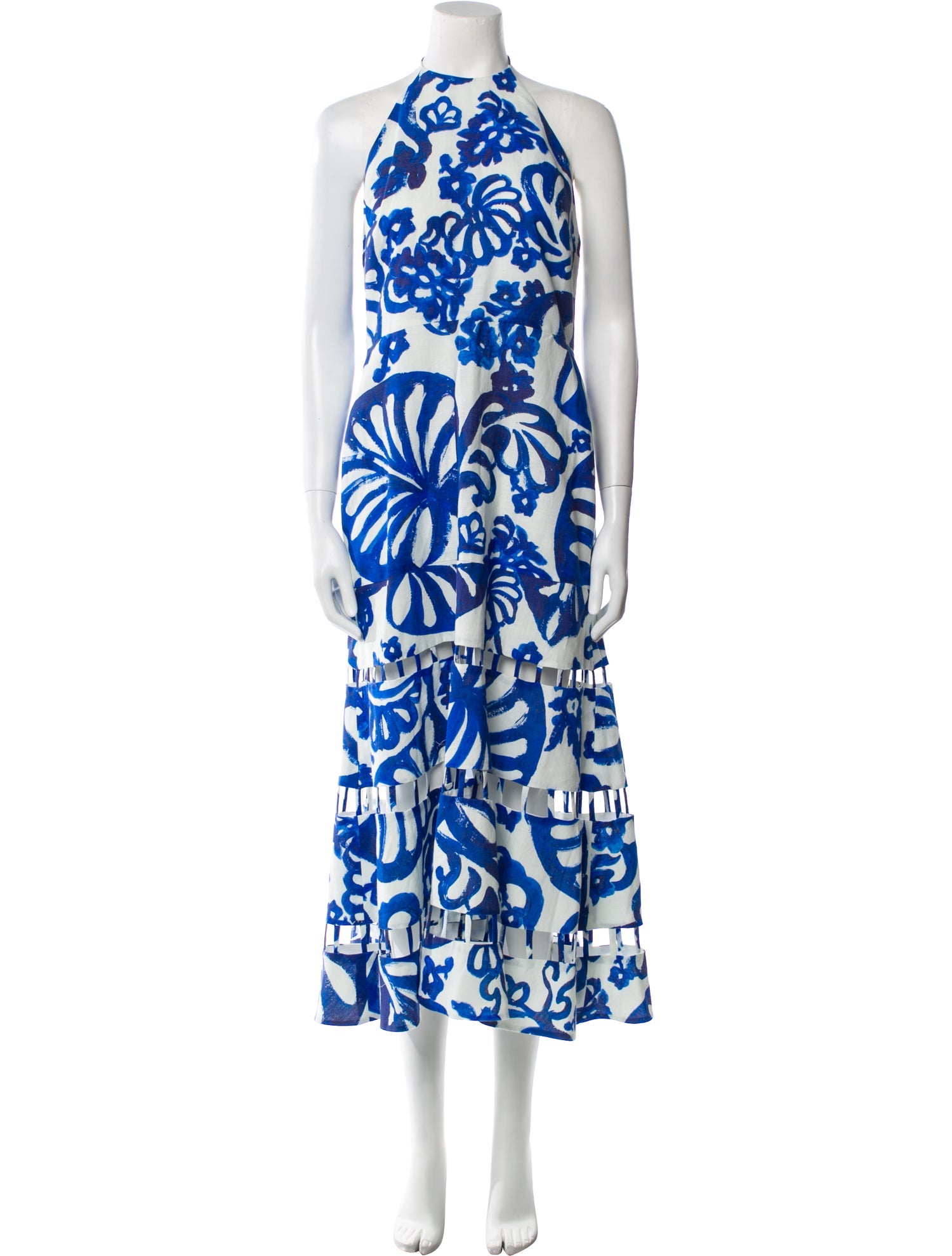 Alexis Printed Long Dress