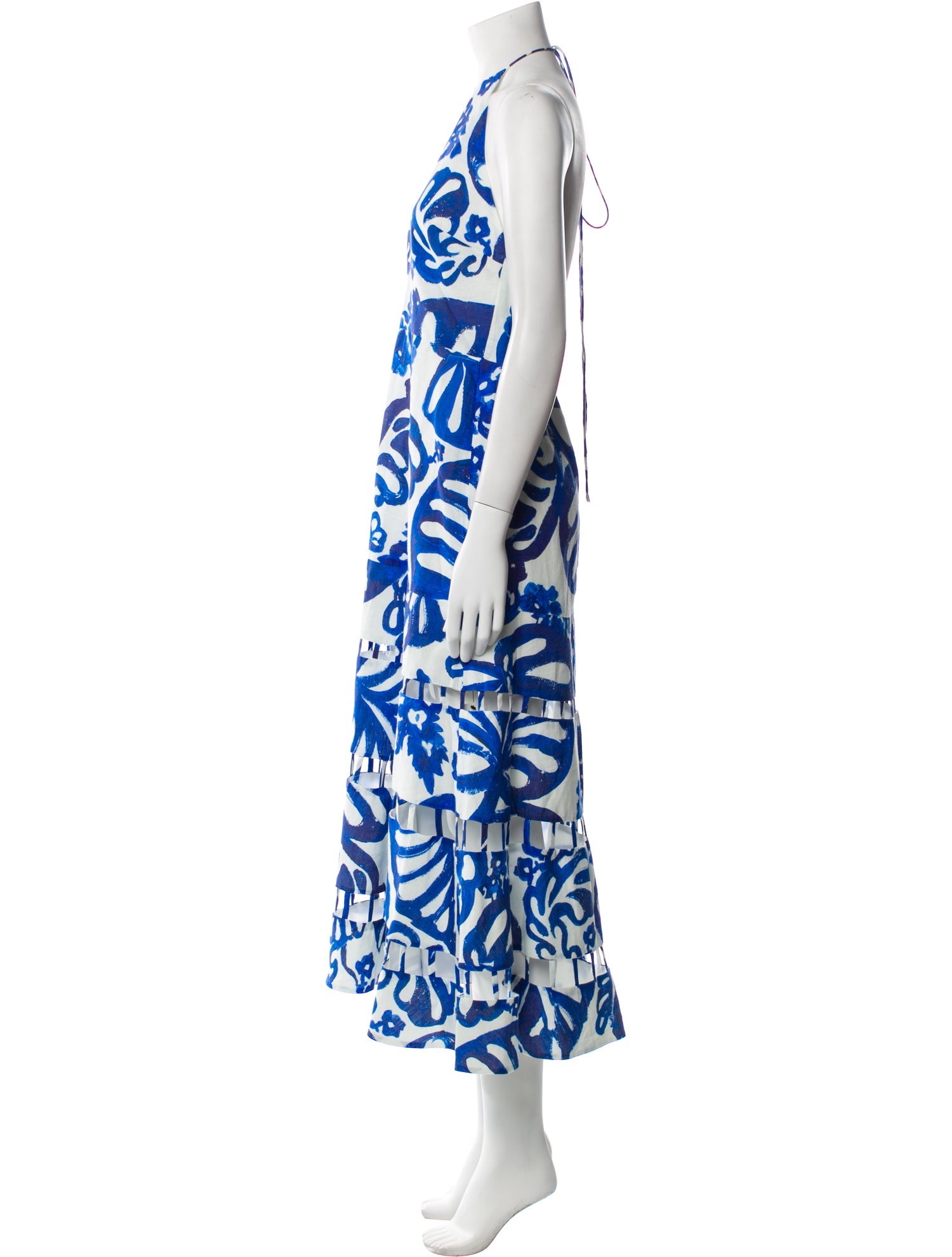 Alexis Printed Long Dress