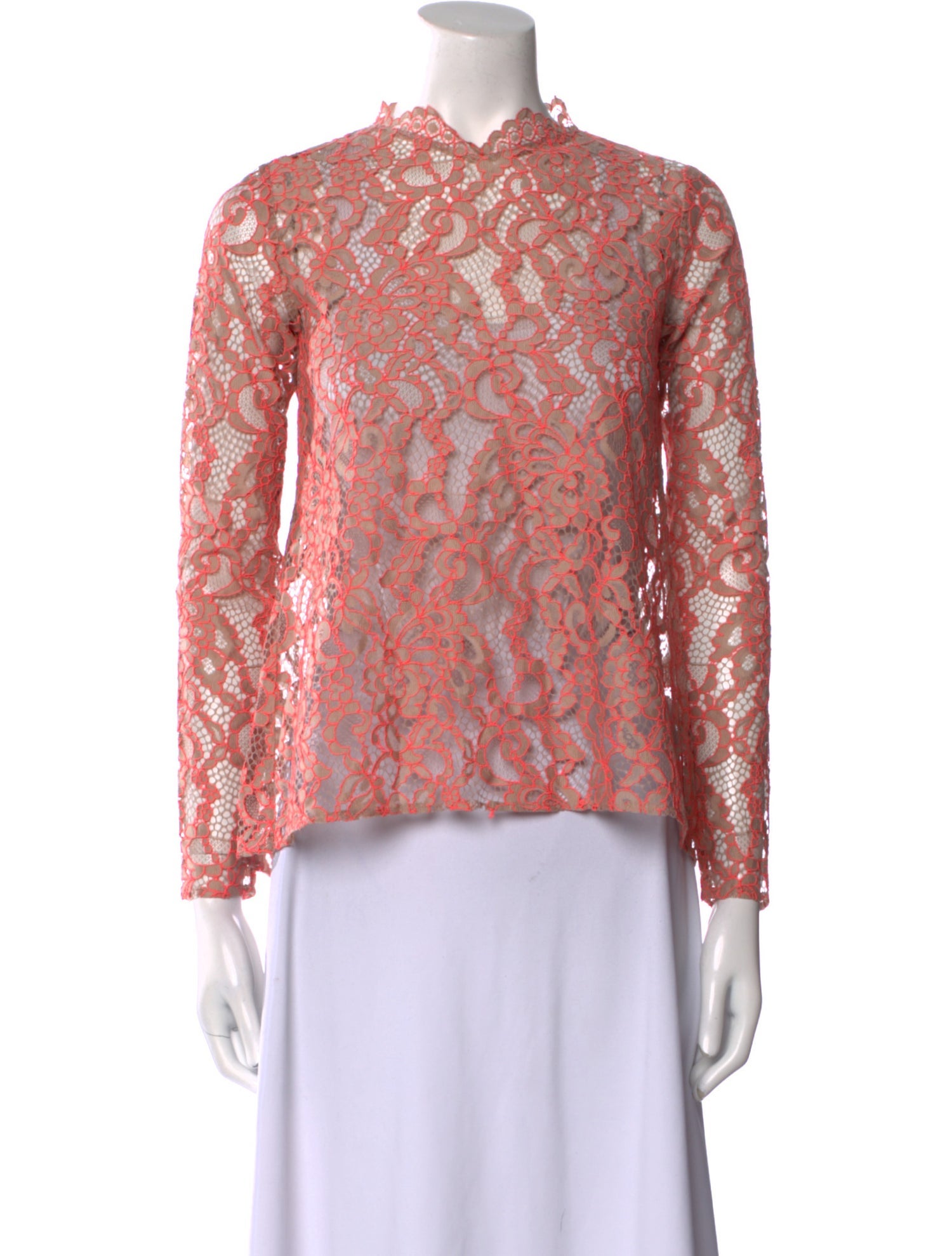Alexis Nylon Floral Print Blouse