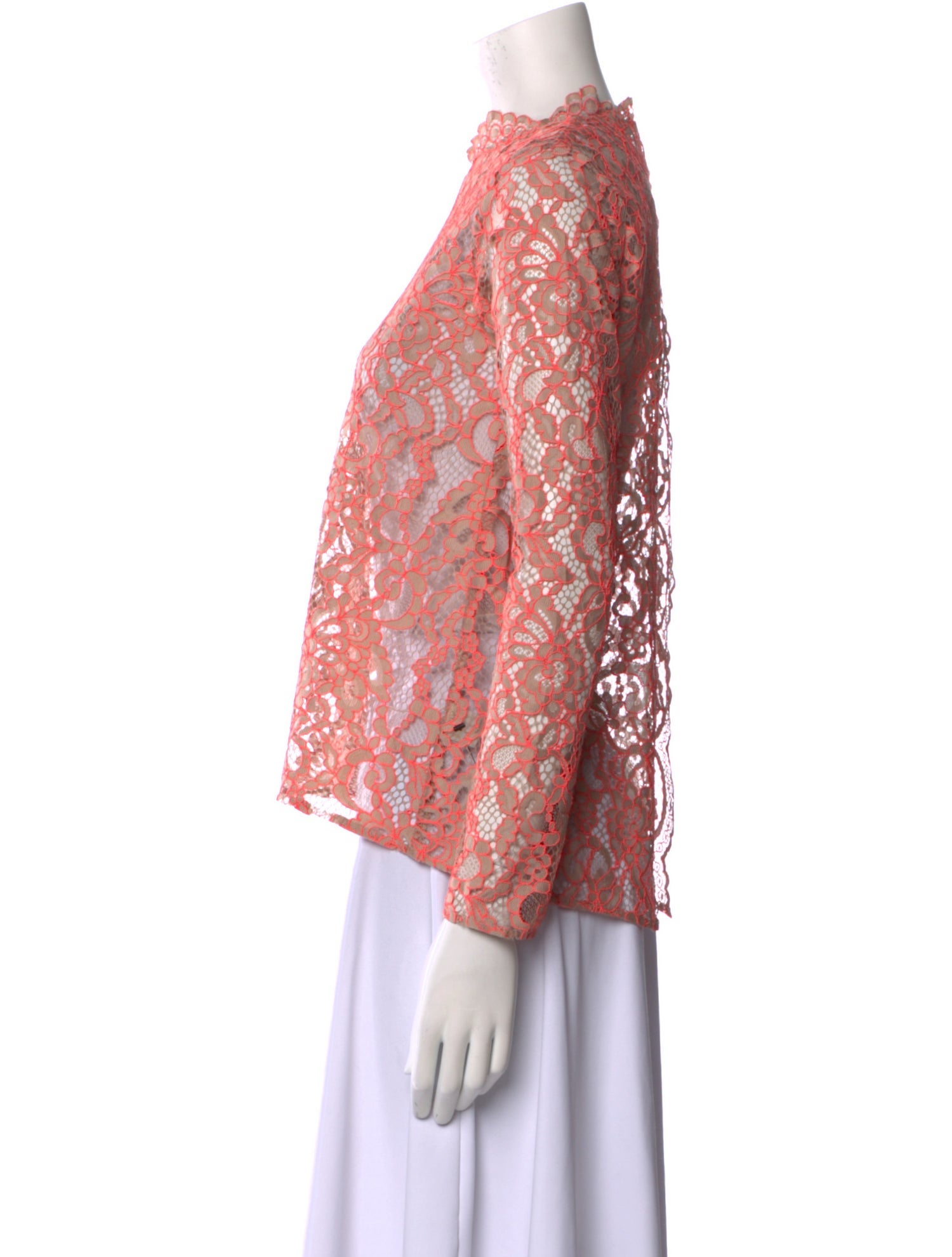 Alexis Nylon Floral Print Blouse