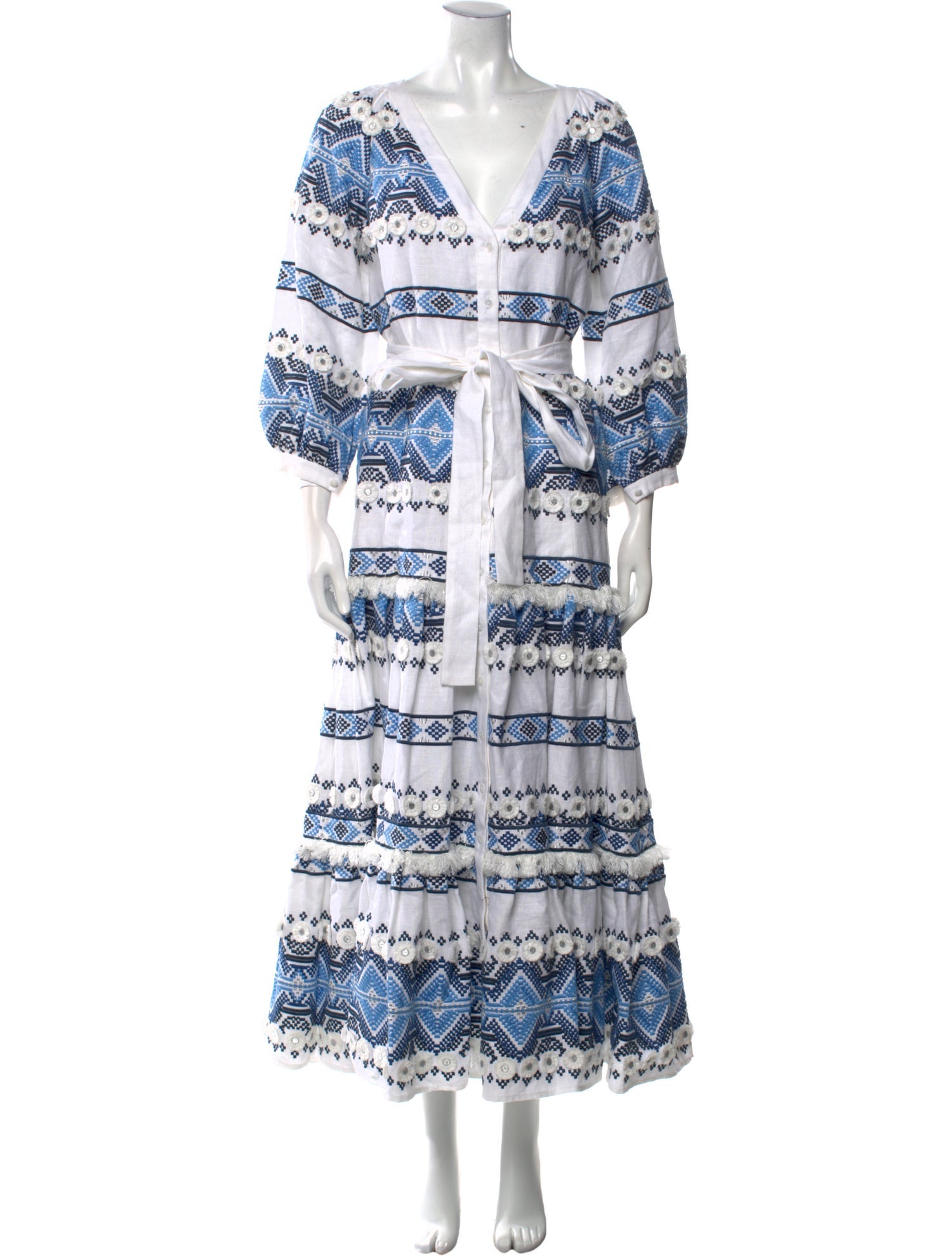 Alexis Printed Long Dress