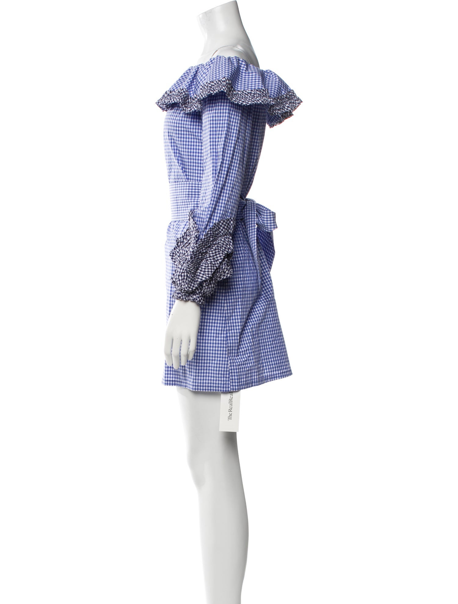 Alexis Plaid Print Mini Dress