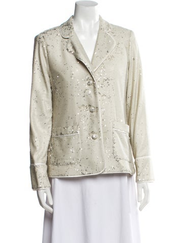 Alexis Jackets Sequin Printed Blazer S