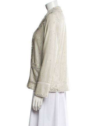 Alexis Sequin Printed Blazer