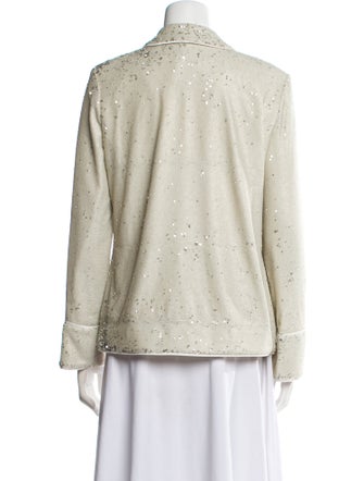 Alexis Sequin Printed Blazer