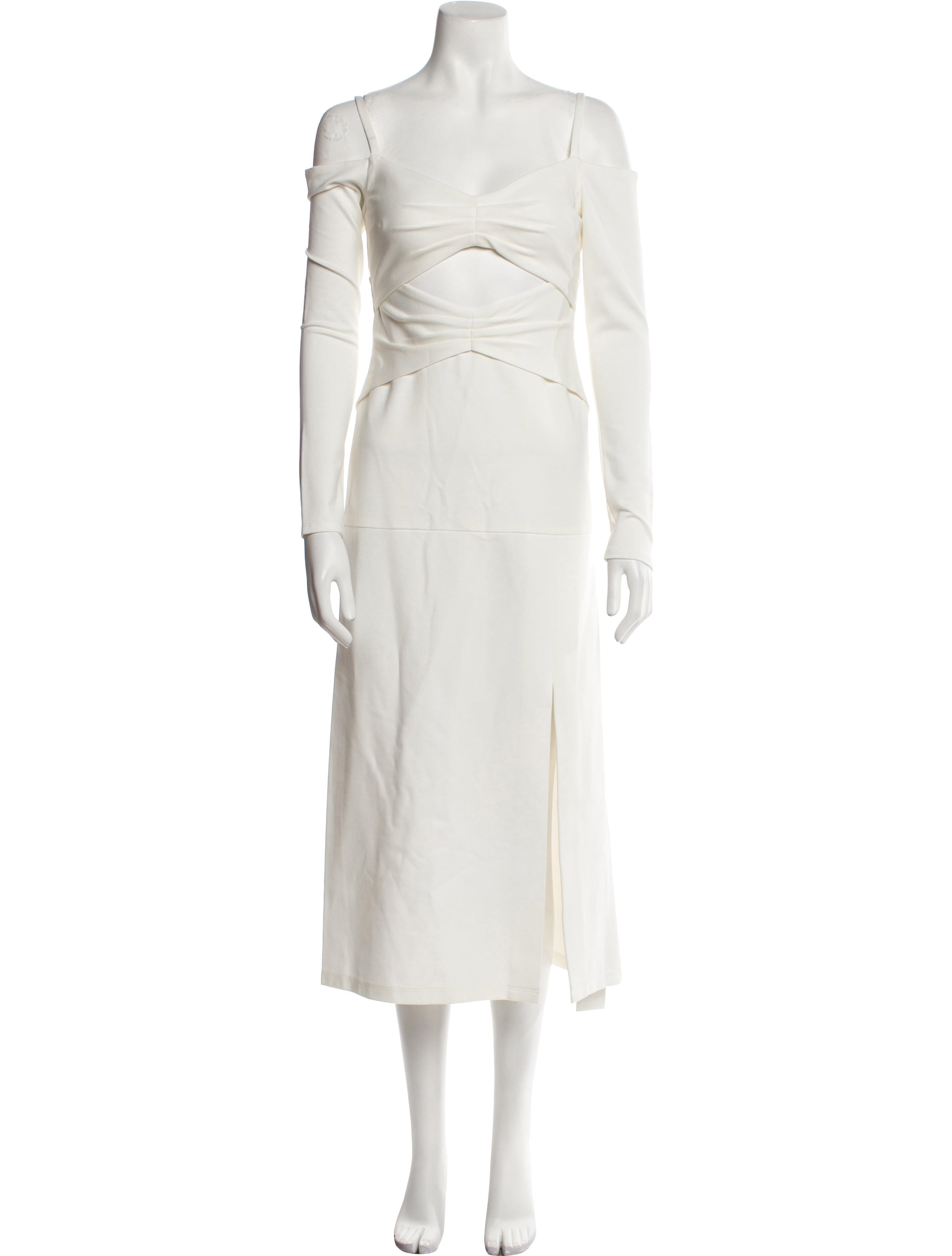 Alexis Square Neckline Long Dress