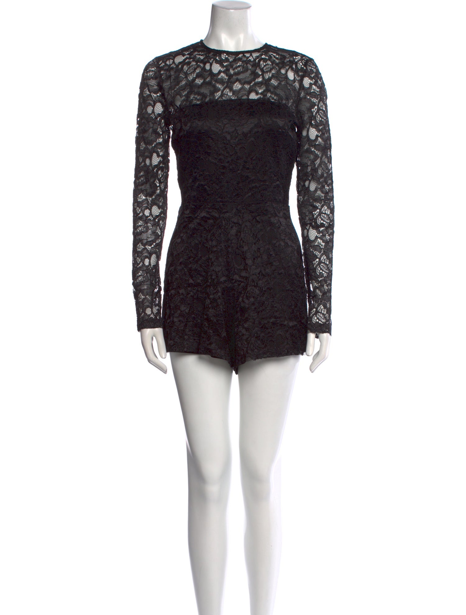 Alexis Lace Lace Pattern Romper