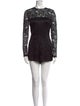 Alexis Lace Lace Pattern Romper