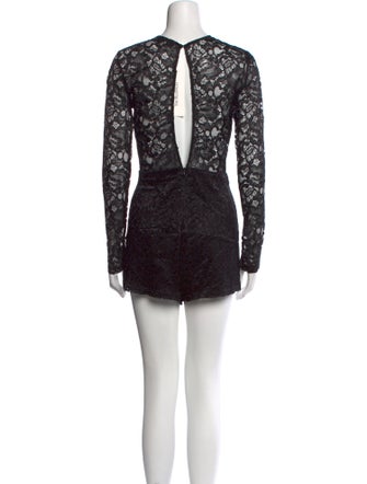 Alexis Lace Lace Pattern Romper