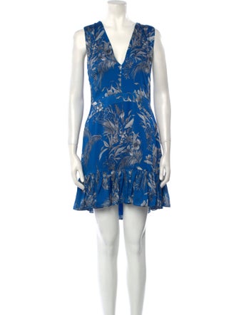 Alexis Floral Print Mini Dress