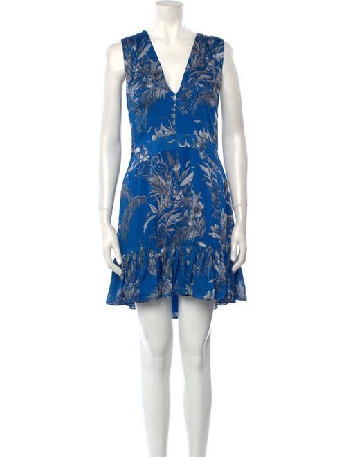 Alexis Floral Print Mini Dress