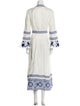 Alexis Linen Printed Robe