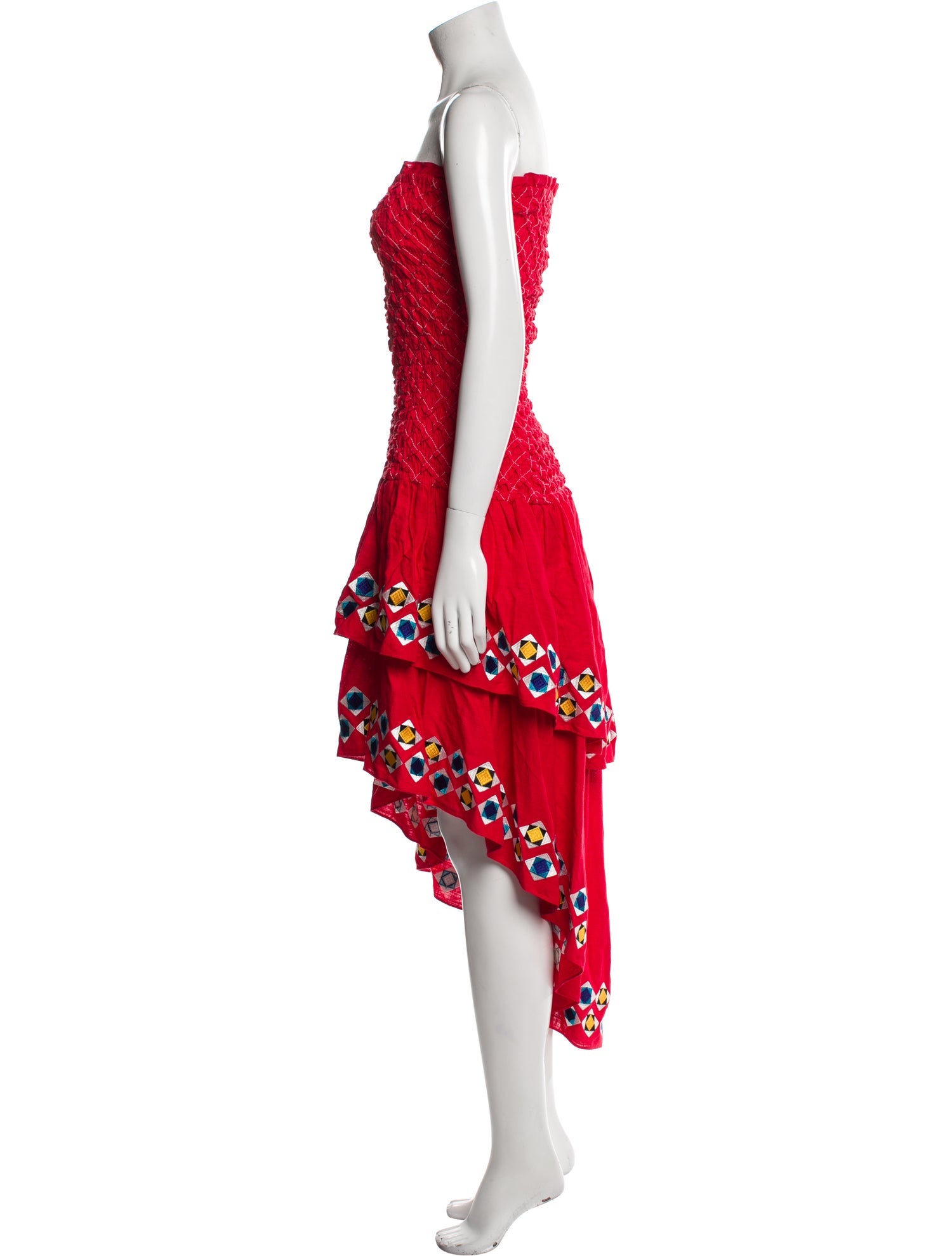 Alexis Printed Midi Length Dress