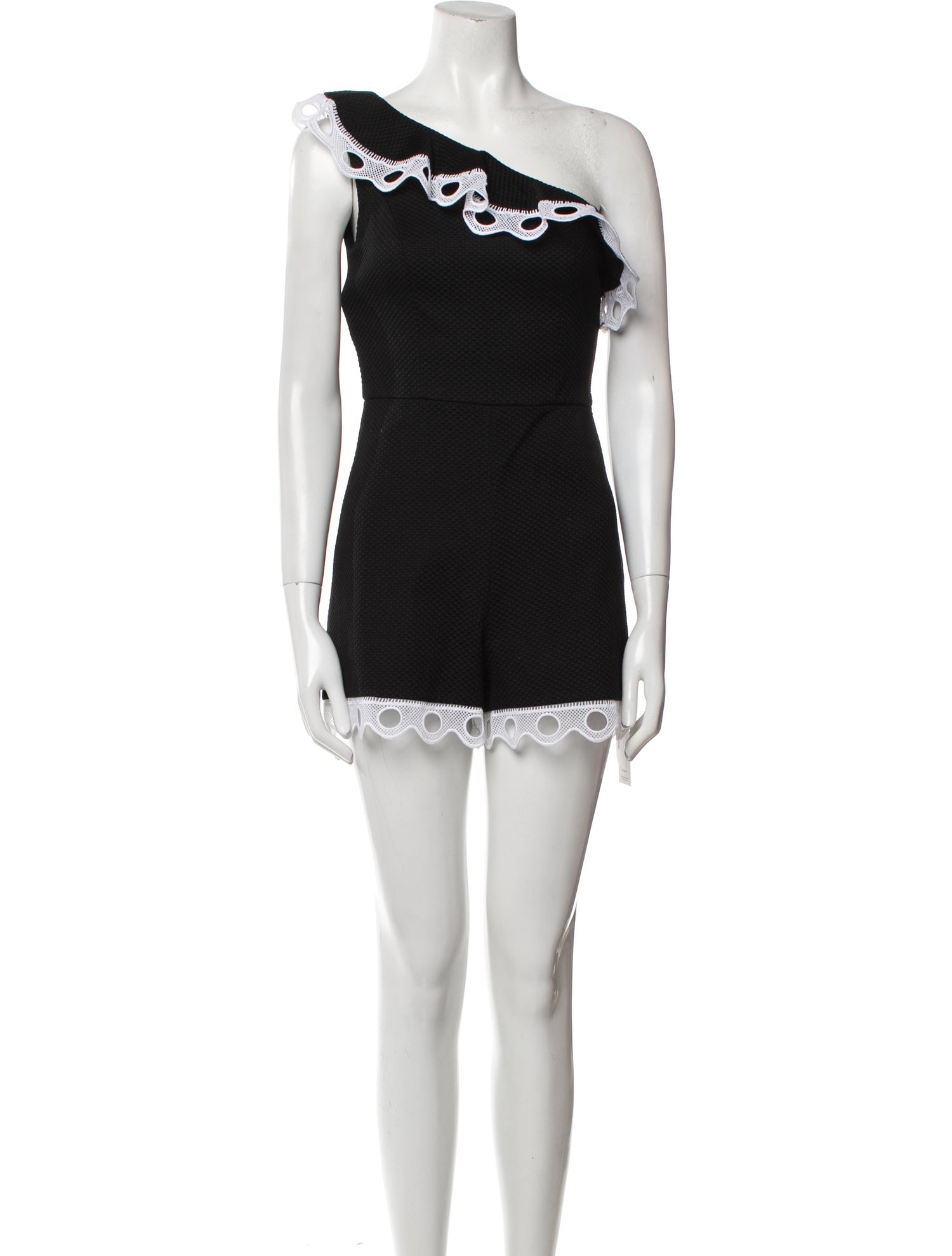 Alexis One-Shoulder Romper