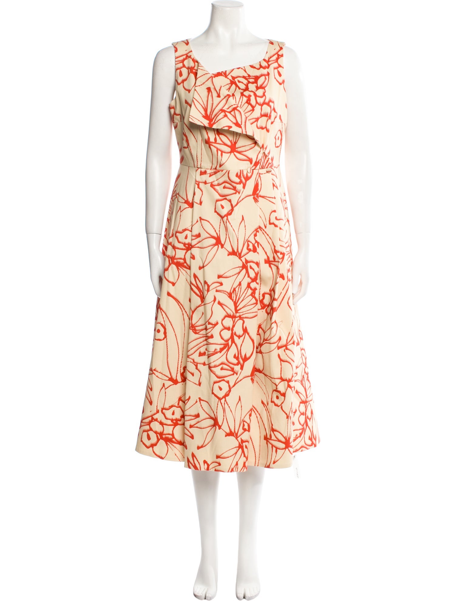 Alexis Floral Print Long Dress w/ Tags