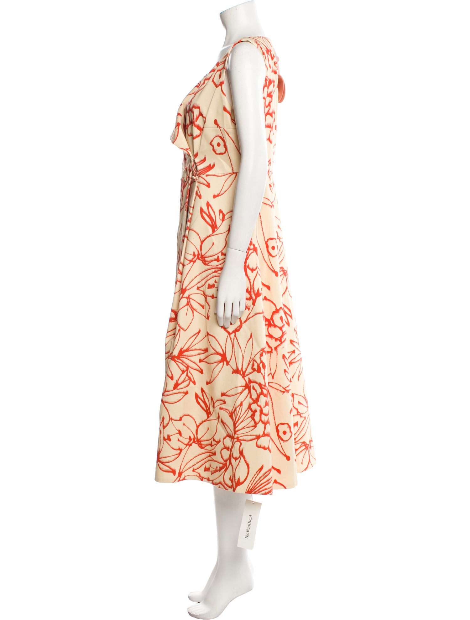 Alexis Floral Print Long Dress w/ Tags