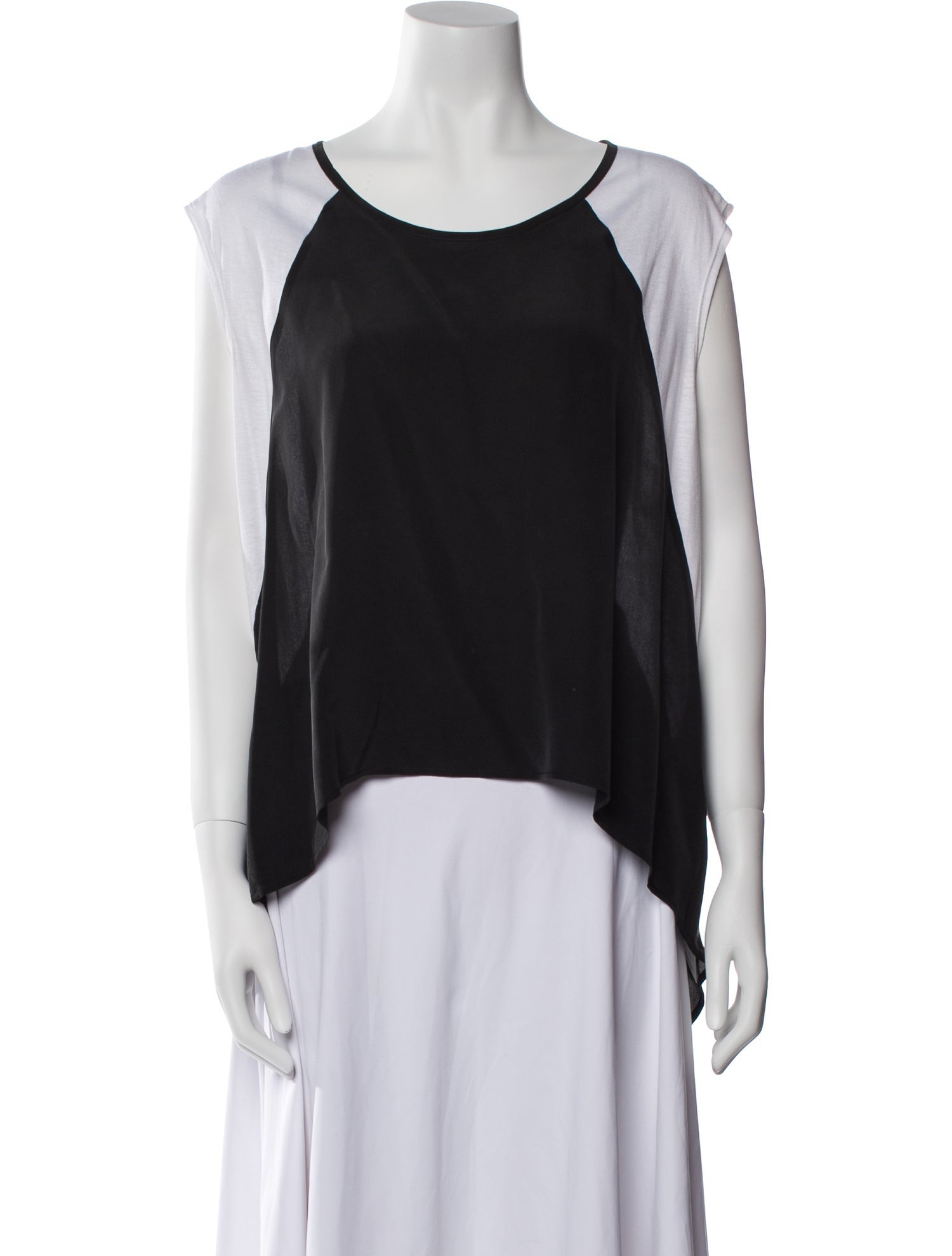 Alexis Silk Scoop Neck Blouse