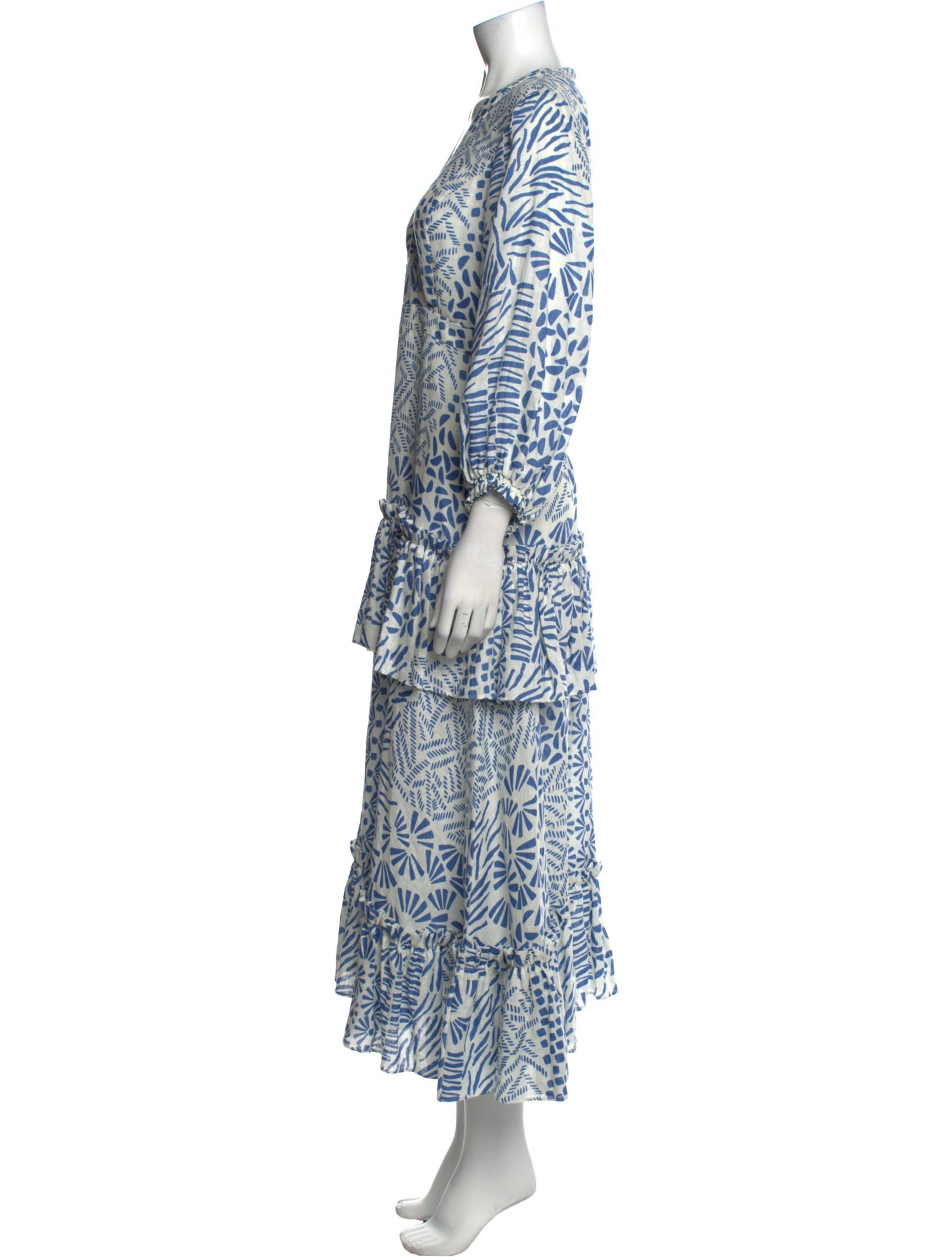 Alexis Linen Long Dress