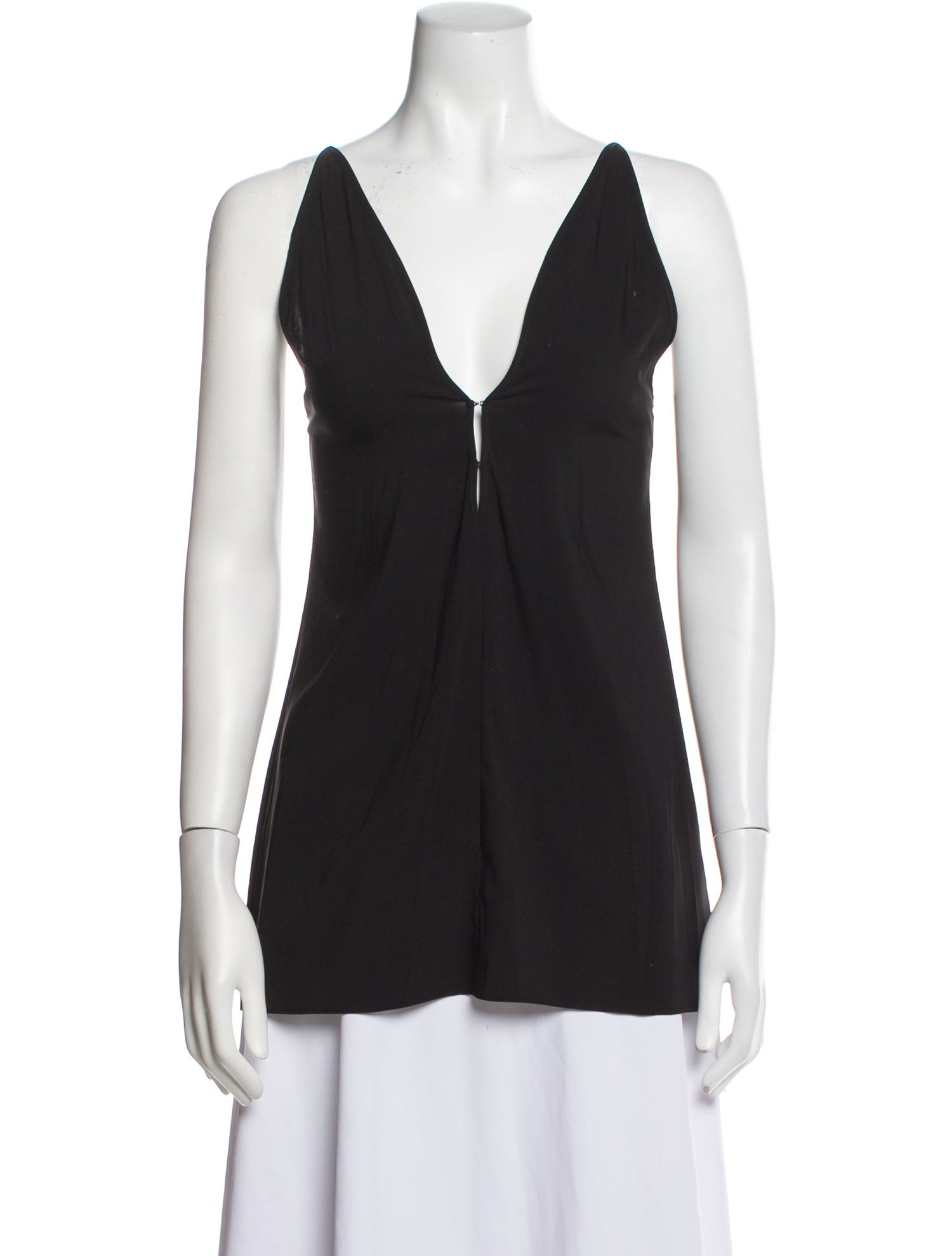 Alexis Plunge Neckline Sleeveless Top