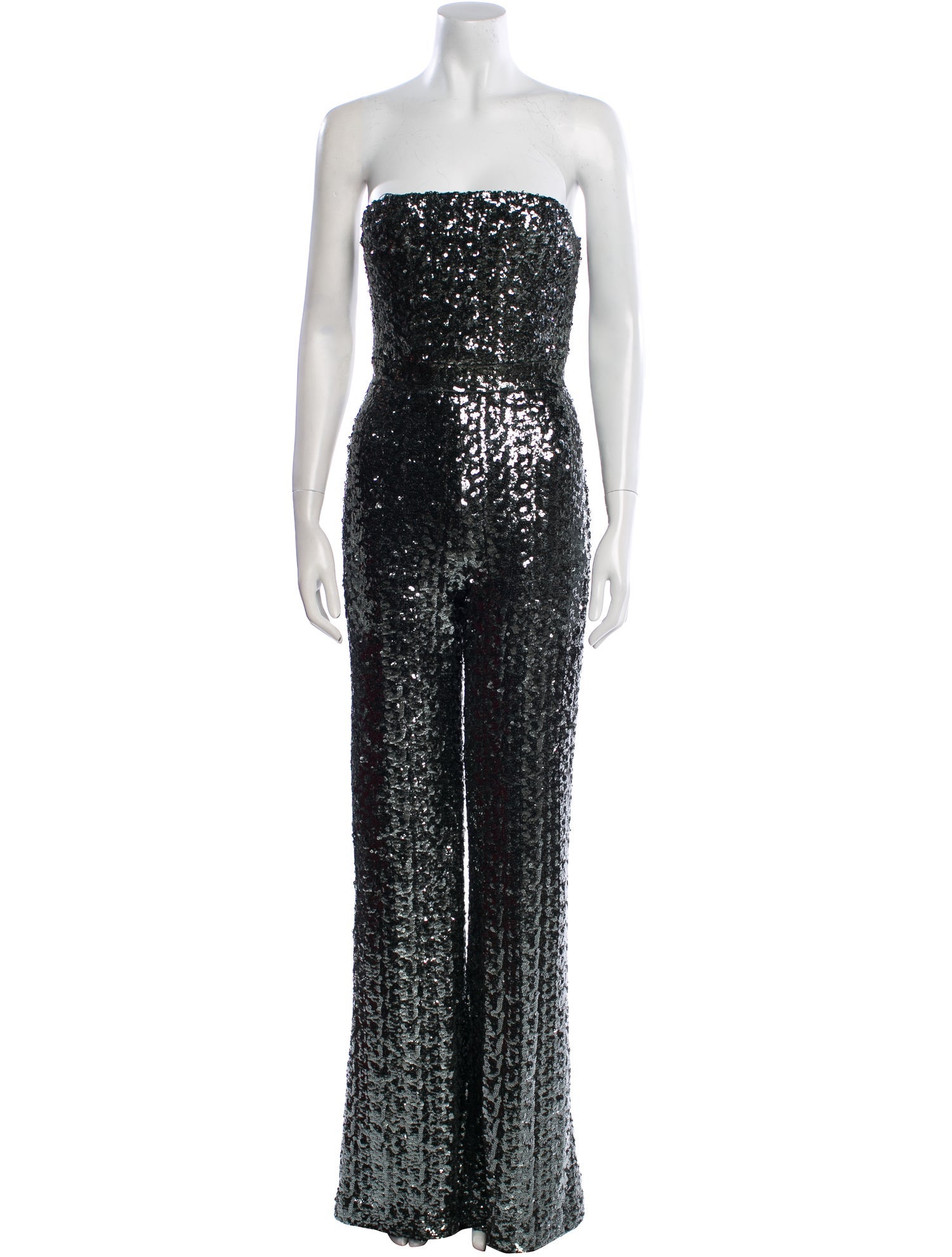 Alexis Nylon Strapless Jumpsuit