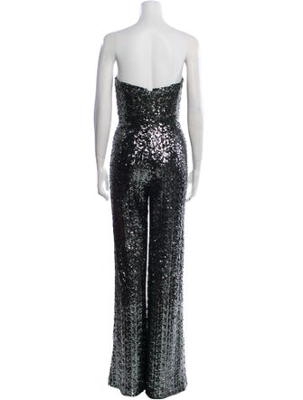 Alexis Nylon Strapless Jumpsuit