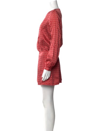 Alexis Printed Crew Neck Romper