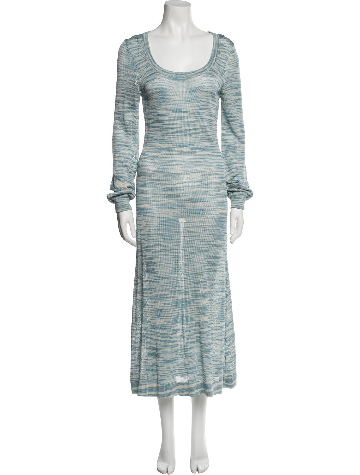 Alexis Striped Long Dress