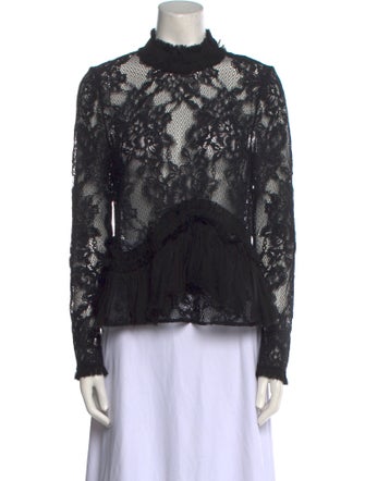 Alexis Lace Lace Pattern Blouse