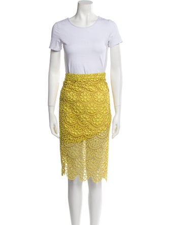 Alexis Lace Pattern Skirt Set