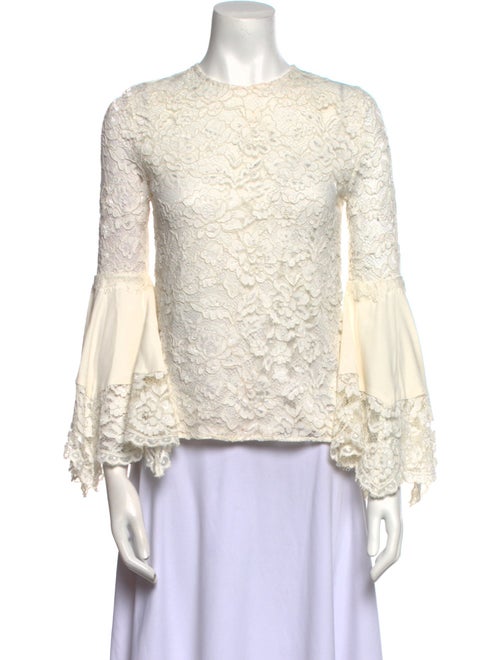 Alexis Nylon Crew Neck Blouse