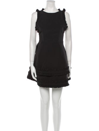 Alexis Scoop Neck Mini Dress