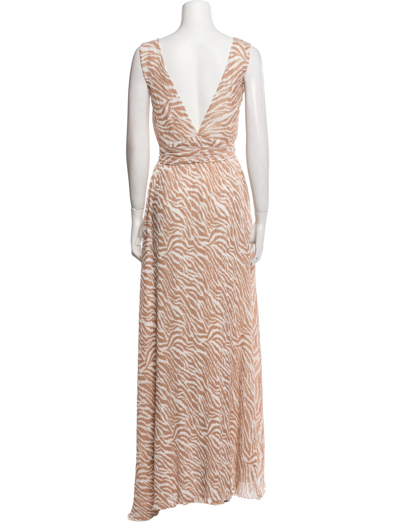 Alexis Animal Print Long Dress